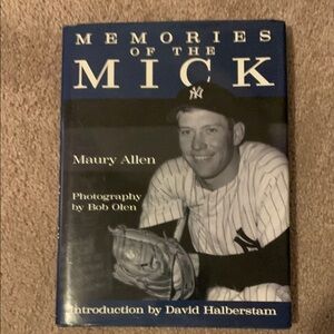 Memories of the Mick by Maury Allen - Hardcover